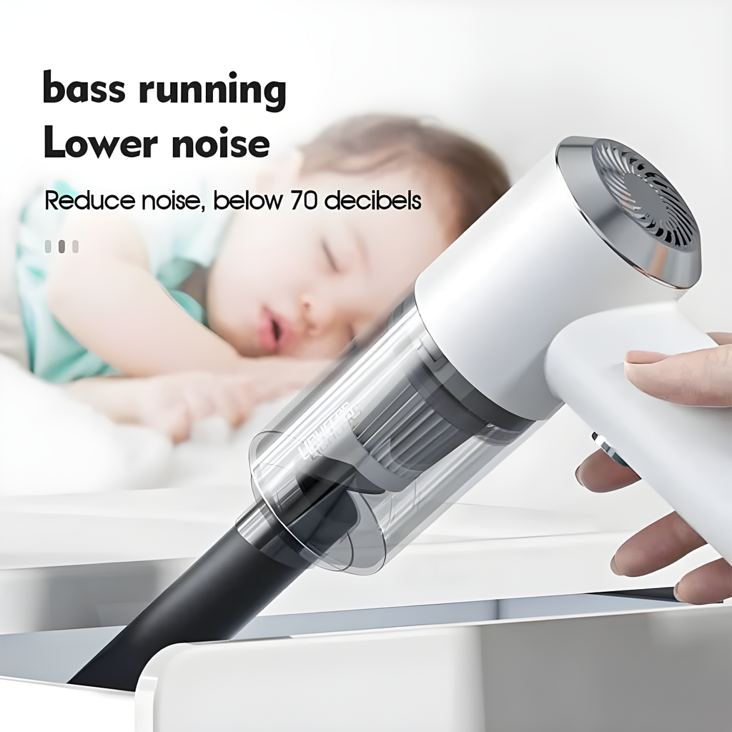 ✨ Cordless Handheld Vacuum | Powerful 9000Pa Suction 💨 | Lightweight & USB Rechargeable 🔋